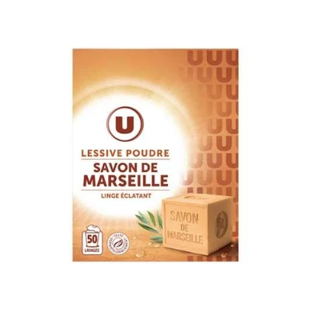 Lessive en poudre au savon de Marseill